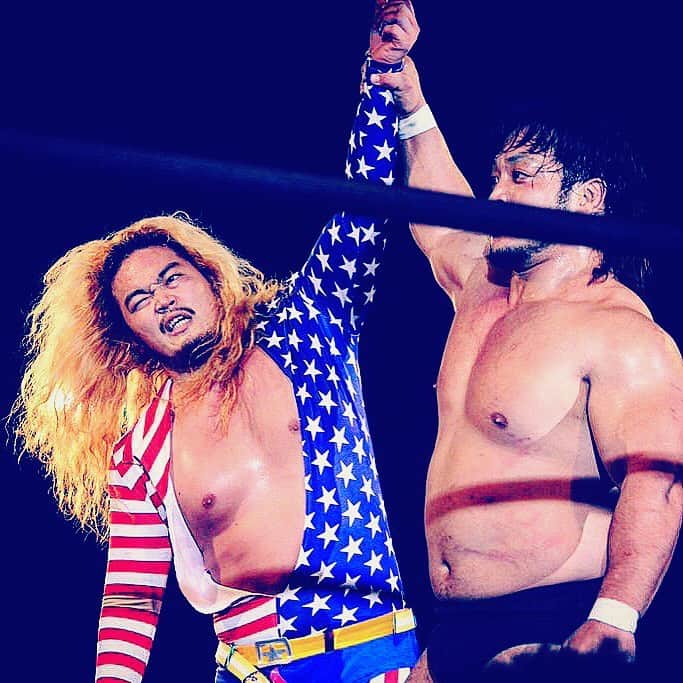 福田洋のインスタグラム：「関本さんにぶちのめされたあの日から5年。 BASARA後楽園大会はあしたです。 「観に来てください」と言えない世の中だと人は言うけれど、わたしは言います。 ぜひ観に来てください！  #新作Tシャツでますし #おすし」