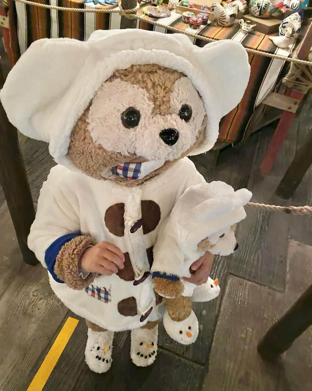 tiahy__のインスタグラム：「Duffy and Taia are best friends. . . . ❆緊急事態宣言前の様子です #duffy_taia#taiacostume #duffy」