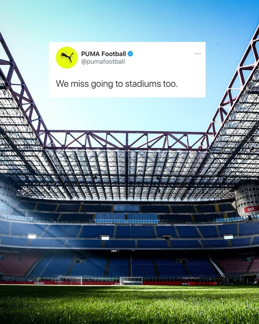 PUMA Footballさんのインスタグラム写真 - (PUMA FootballInstagram)「Missing San Siro and all the others 🏟」1月19日 17時29分 - pumafootball