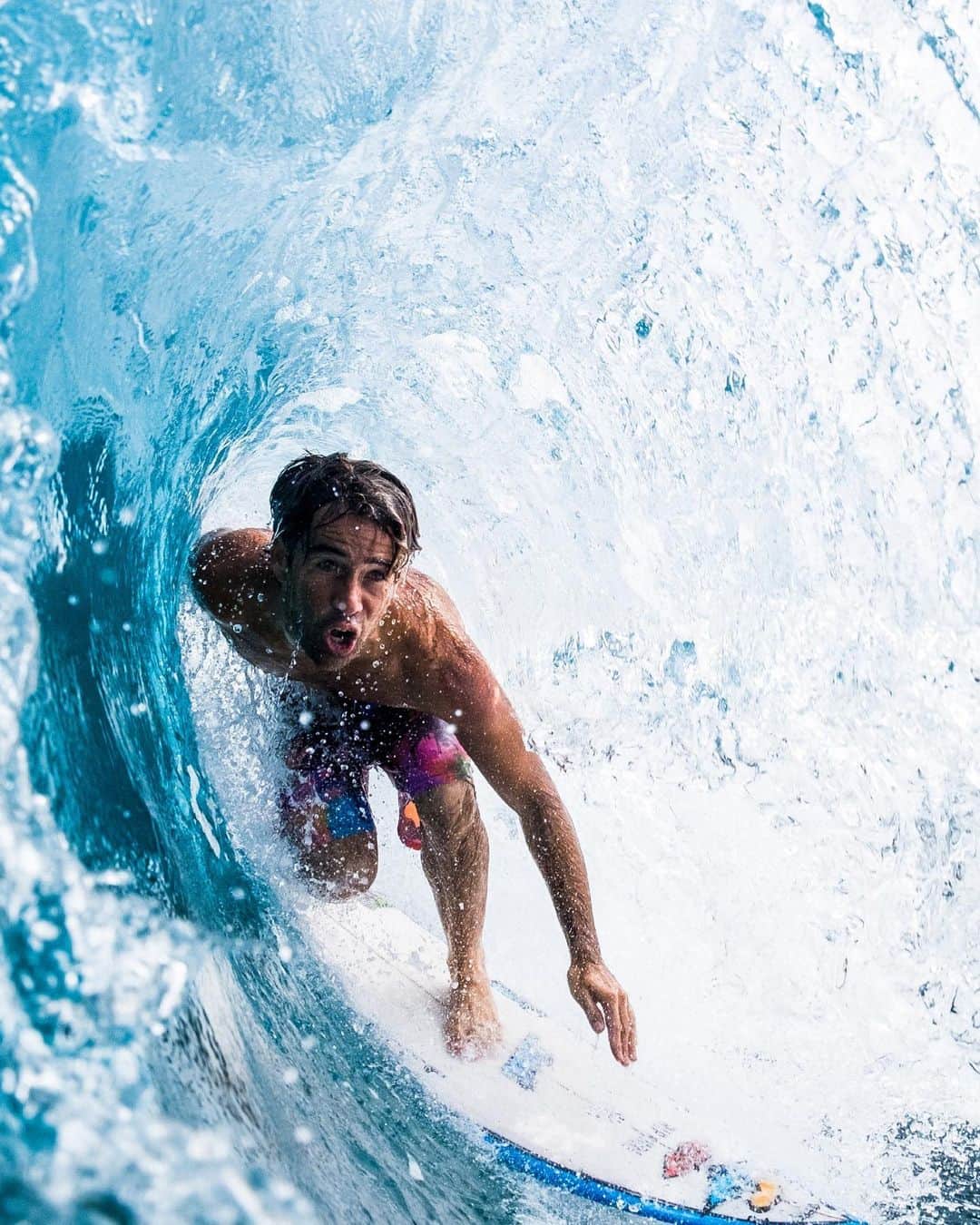 Rip Curl Australiaさんのインスタグラム写真 - (Rip Curl AustraliaInstagram)「Engineered with a sublimation trippy palm tree print and premium Mirage Pro fabric, @cocom4debarrelkilla's latest trunk is here to brighten up your summer. ⁠⠀ ⁠⠀ Ttuck into the greenroom wearing the ultimate stretch boardshorts, the Mason Ho Mirage Pro Backyards. ⁠⠀ ⁠⠀ #Mirage」1月19日 18時10分 - ripcurl_aus