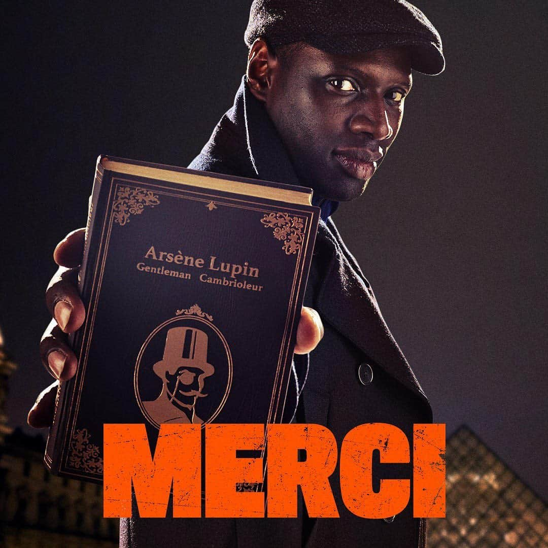 オマール・シーのインスタグラム：「70 millions c’est fou !  Si fier que Lupin soit LA première série française Netflix  à rencontrer un tel succès international ! Sans vous, cela n’aurait pas été possible.  Merci à tous 🙏🏾🇫🇷  70 millions, that's insane!! 🎉 So proud that Lupin is the first French Netflix Original series to be so successful internationally ! 🌎🌏🌍  That wouldn’t have been possible without you.  Thank you all 🙏🏿」