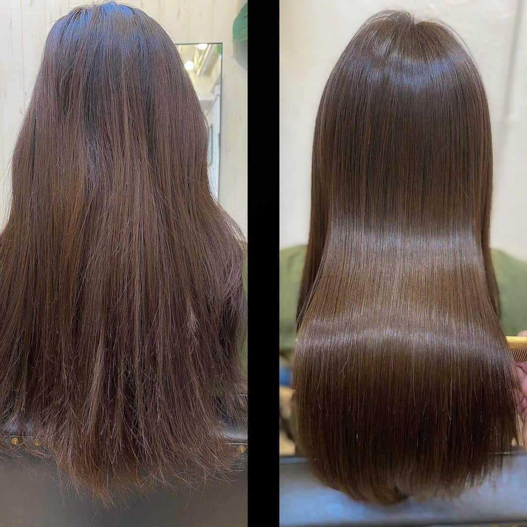 junko onagi ／小梛準子さんのインスタグラム写真 - (junko onagi ／小梛準子Instagram)「今年もお世話になります💇‍♀️✨ 艶髪スペシャリストの @minecolla_yu さん  @accomplish_salon にて “プラチナ配合人幹細胞トリートメント” をして頂きました💯❤︎ ミネコラRHasトリートメントとも言うそう✨  髪の毛が綺麗だと一気にオーラが変わる気がします😍!!!  毛先までツヤツヤの手入れの行き届いた髪の毛は 清潔感、美人の絶対条件だと思っているので 髪の毛のケアは絶対です✨✨✨  ひとりひとりの髪の毛の状態に合わせて その場で調合してくれるのでとてもオススメです❤︎  #accomplish代官山 #アコンプリッシュ #ミネコラ #アールハス #髪質改善 #水素トリートメント #ヒト幹細胞 #ミネコラrhasトリートメント #ひとりひとり #オーラ #艶髪スペシャリスト #プラチナ配合人幹細胞トリートメント」1月19日 18時26分 - jnco0417