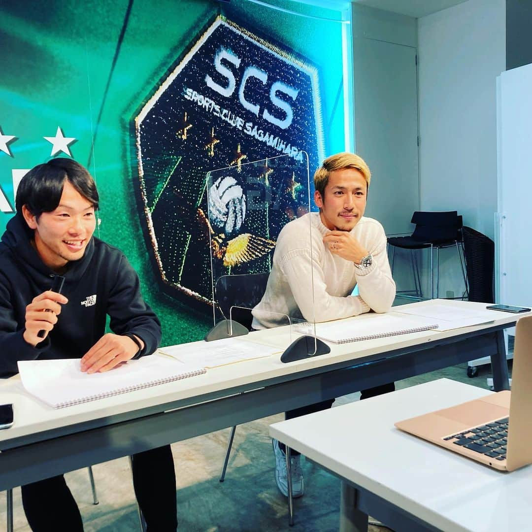 SC相模原さんのインスタグラム写真 - (SC相模原Instagram)「J:COM応援番組📺 FORZA!SC相模原🙆‍♂️💬  2月号は大喜利対決？！😂  ✍️DF2 #夛田凌輔  @ryosuke.tada  ✍️MF17 #星広太  @kota6394   2/1〜J:COMで放送されます❣️ お楽しみに✨✨ #SC相模原」1月19日 18時38分 - s.c.sagamihara_players