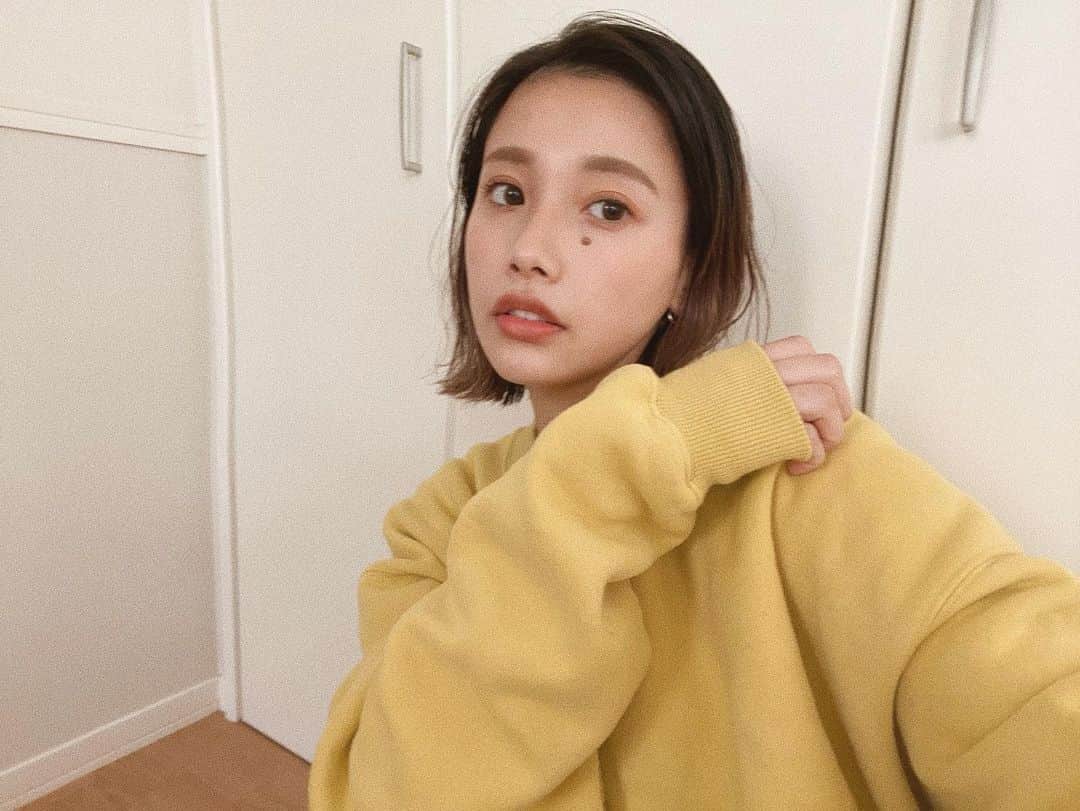 馬詰まほのインスタグラム：「mellow🌼💛🌙✨」