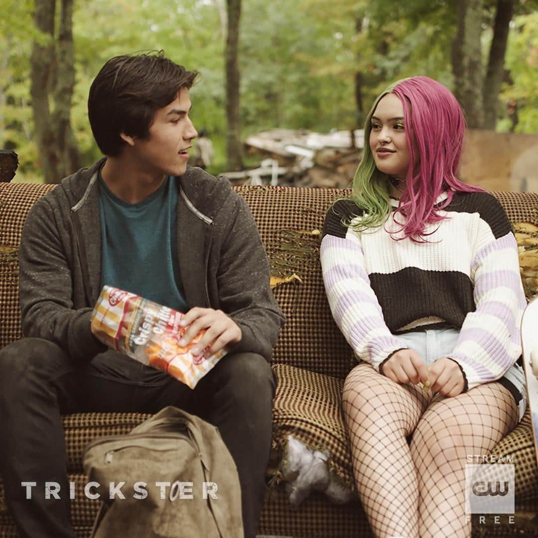 のインスタグラム：「Things are about to get stranger. #Trickster airs tonight at 9/8c! Stream tomorrow free only on The CW.」