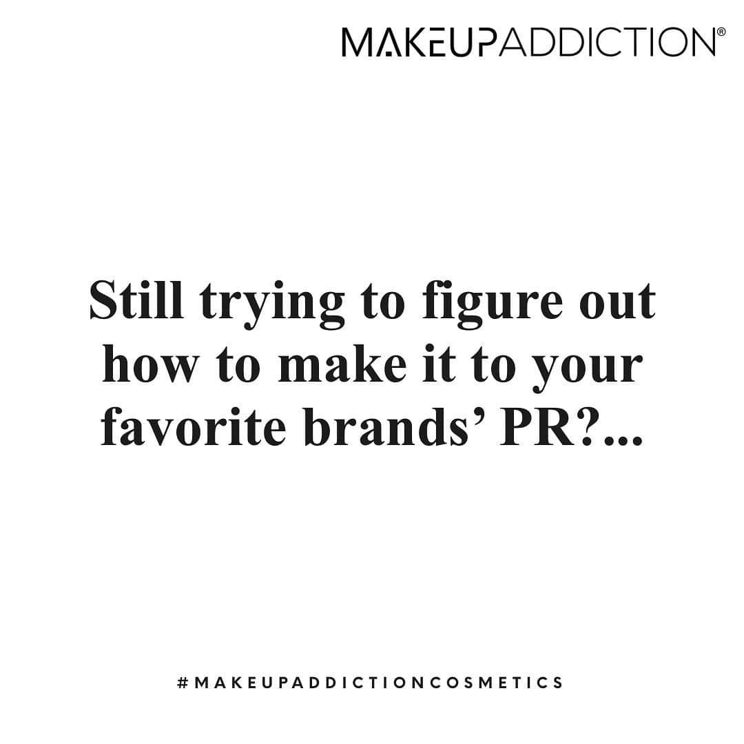 Makeup Addiction Cosmeticsさんのインスタグラム写真 - (Makeup Addiction CosmeticsInstagram)「The number 1 question I receive. I have an online masterclass on how to get on beauty brands PR. It’s £15 OFF now with code: PR19 so it’s £14!!! 😱😱 only for 24 hours!  I have had over 600 influencers on our PR over the past 7 years and the process is simpler than you think. Check the reviews on our site! 😍😍  Invest in yourself ⚠️  Tag a bestie who needs to learn. Code with deactivate tomorrow at 12pm gmt ! 😱  DM US FOR DIRECT LINK   #makeupaddiction #makeupaddictioncosmetics #brandspr #pr #prlists #onlinemasterclass」1月19日 21時14分 - makeupaddictioncosmetics
