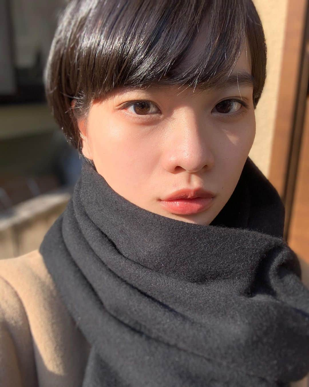 平井珠生さんのインスタグラム写真 - (平井珠生Instagram)「巻かれたま  #今年マフラーしてない」1月19日 21時20分 - tamao_hirai