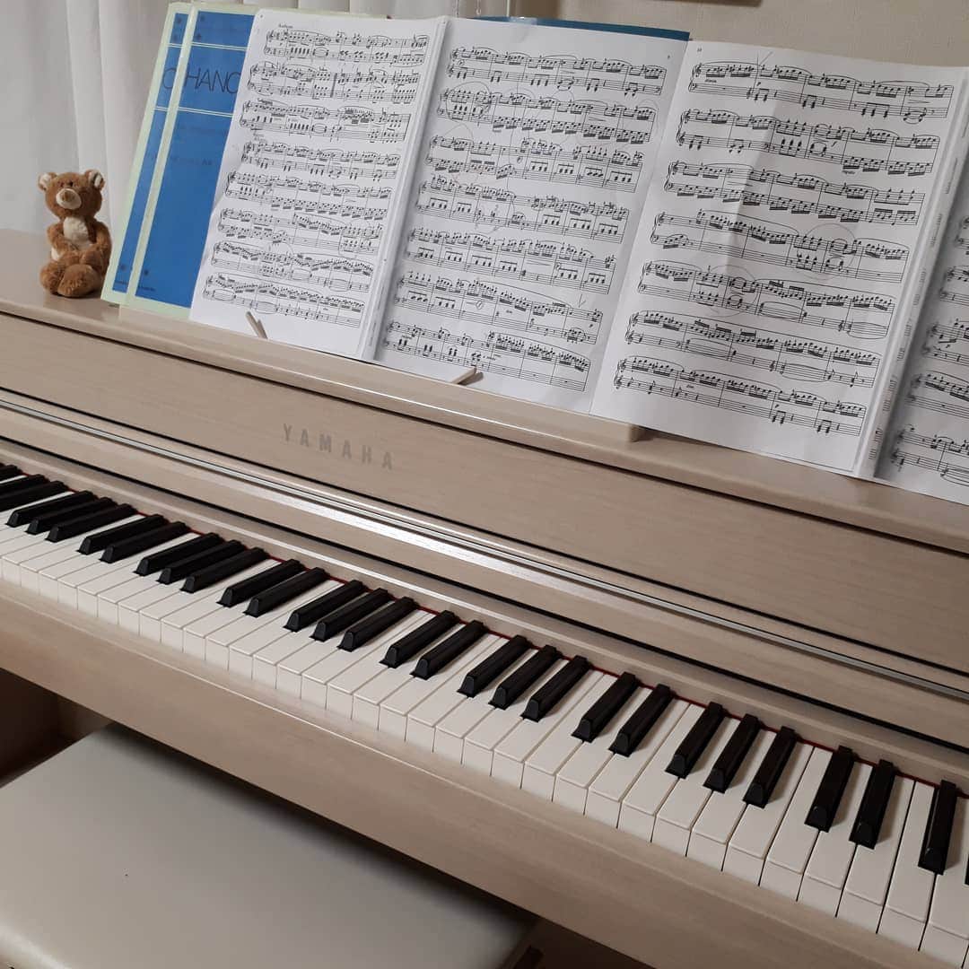 那須洋子のインスタグラム：「🎹25年ぶりに触る鍵盤  私は 幼稚園から中学まで エレクトーンでした。  エレクトーンはエレクトーンで 本当に楽しかった。 でも、ピアノもやってみたい✨  ピアノとエレクトーンは 同じ鍵盤楽器。  ですが、 エレクトーンだと、 大抵、左手は和音。 だからね、 私、とにかく左指が動かない💦  それに、鍵盤が重い💦 あとピアノは左右に長～い。 距離感がなかなかつかめない。 (↑これ、エレクトーンをやってた人は、ピアノを弾くとき、ほぼほぼ感じることかと思います)  逆に、 ピアノをやってきた方には、 エレクトーンは左右の手 プラス、左で足のベース 右足は音量ペダル 全部使ってて大変と言われるけど、、  それしかやってないと、 まぁ「慣れ」ですね。  だから、、、  そうか、つまりは、 ピアノも慣れか！  じゃ、慣れるために、 練習しかない！！！  🎹が来た12月からは、 最低でも、毎日2hはピアノと触れ合うように。  ビックリの連続 楽譜見ると、え？数字？ →指番号なんですよね これ守らないと弾けないことも知る (指がこんがらがる💦) あと、何この記号？見たことない💦etc.  身近な友達にピアノ経験者が多く、 ハノンやら何やら貸してくれた。  わからないときは、 楽譜写メして、 動画で送り返してもらって。 優しい～ありがたい～  いまは  経験のないことをやるのが、 非常に楽しい♪  出来なかったことが 出来るようになるのが、 非常に嬉しい♪  #フリーアナウンサー 局アナ時代は #静岡第一テレビ  #daiichitv  #ピアノ #初心者 #エレクトーン」