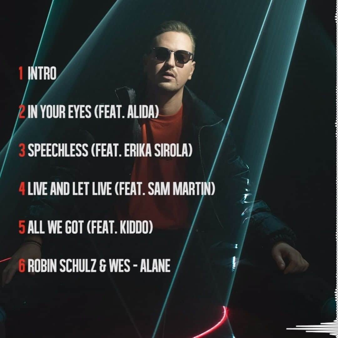ロビン・シュルツのインスタグラム：「Tracklist Reveal Part 1 The album's coming closer 26 February 2021 #robinschulz」