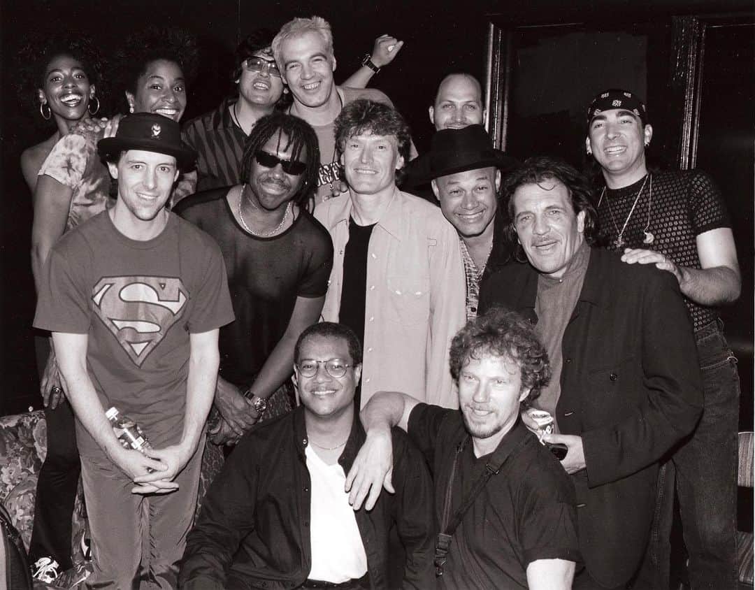 スティーヴ・ウィンウッドのインスタグラム：「Backstage - Traffic Reunion Tour, 1994」
