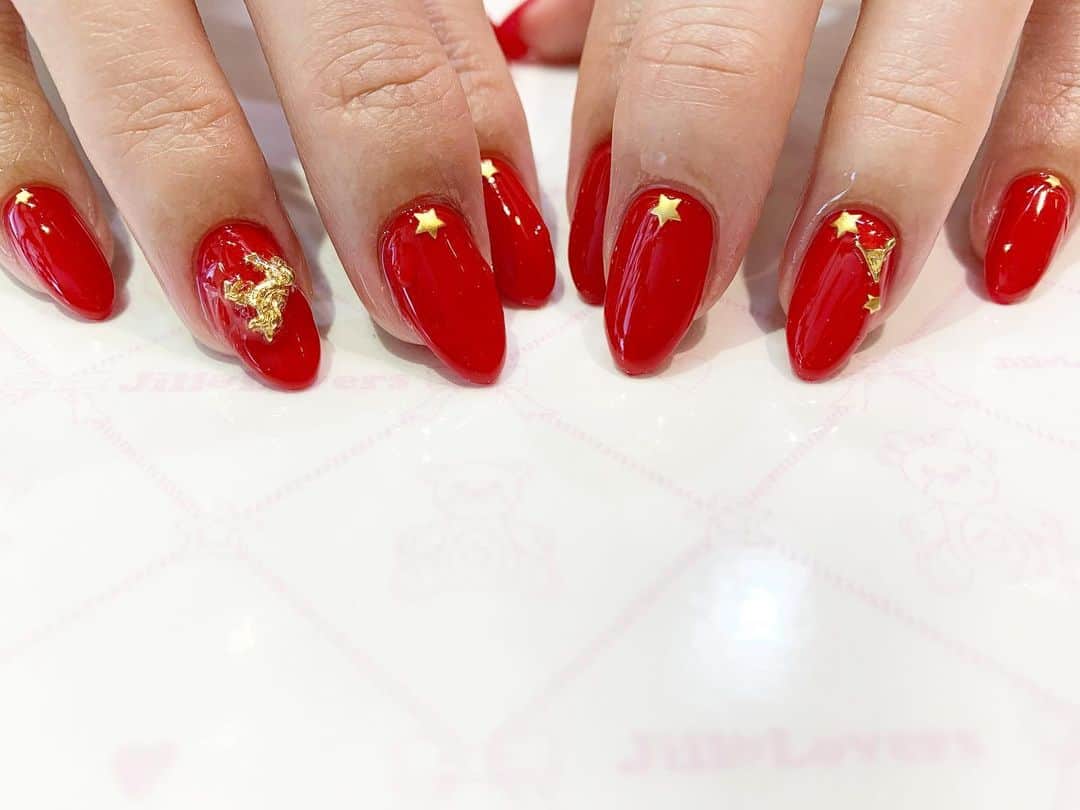 mamijinguのインスタグラム：「🦄❤️  #jillandlovers #nail #nailart #paragel #gelneil#gel #ネイル #ネイルアート #me #look #love #かわいい」