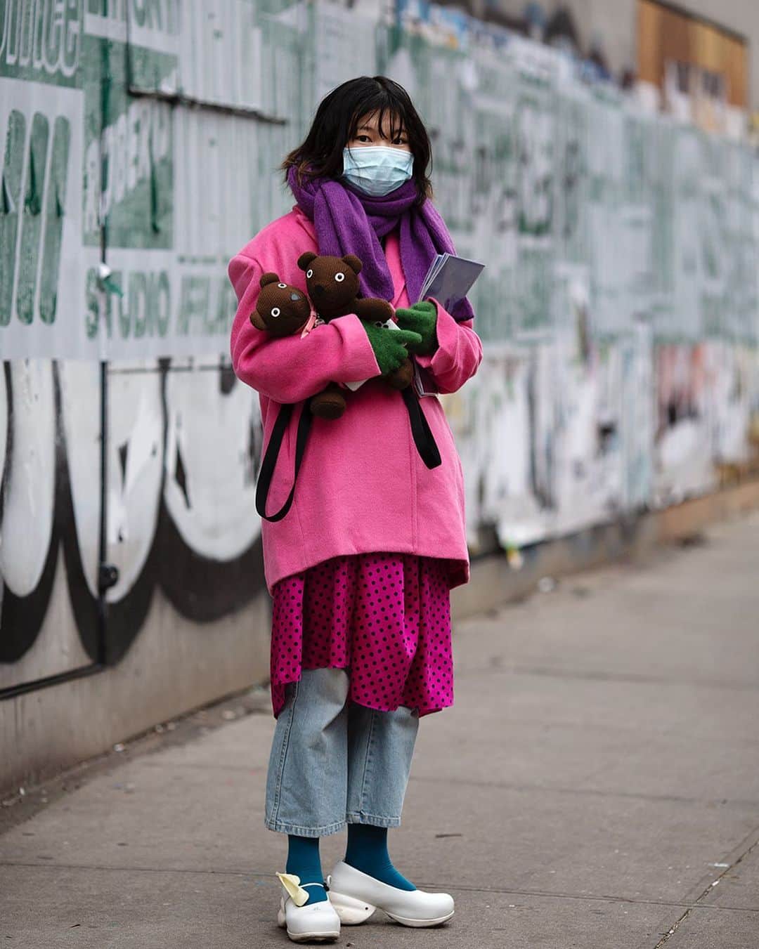 スコット・シューマンのインスタグラム：「Fashion still lives on the streets of New York!」