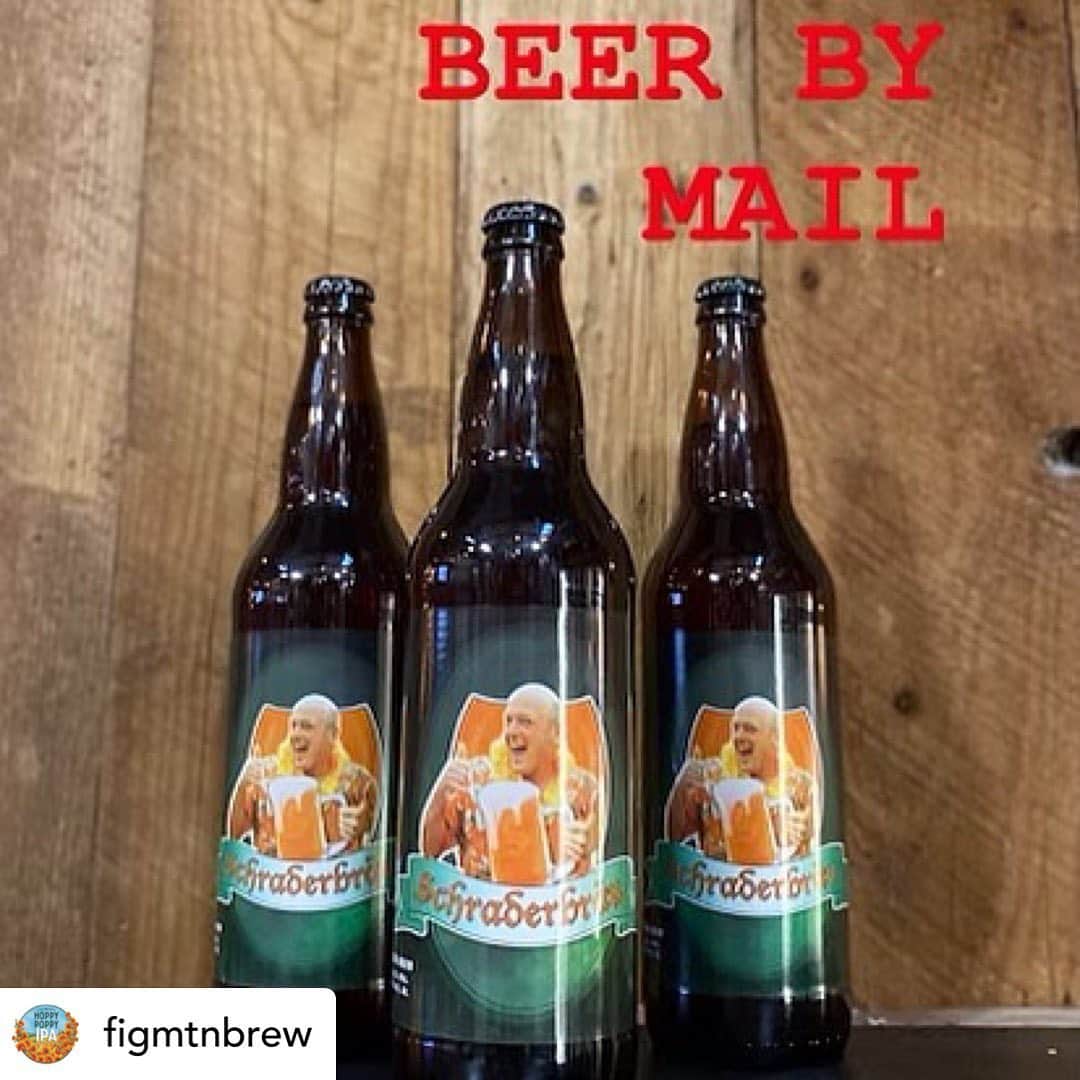 ディーン・ノリスのインスタグラム：「@figmtnbrew Not only is it a deal but it’s a deal shipped to your doorstep! Beer by Mail www.FigMtnBrew.com #beerbymail #figmtnbrew #smallbussiness #familyownedandoperated #schraderbrau」