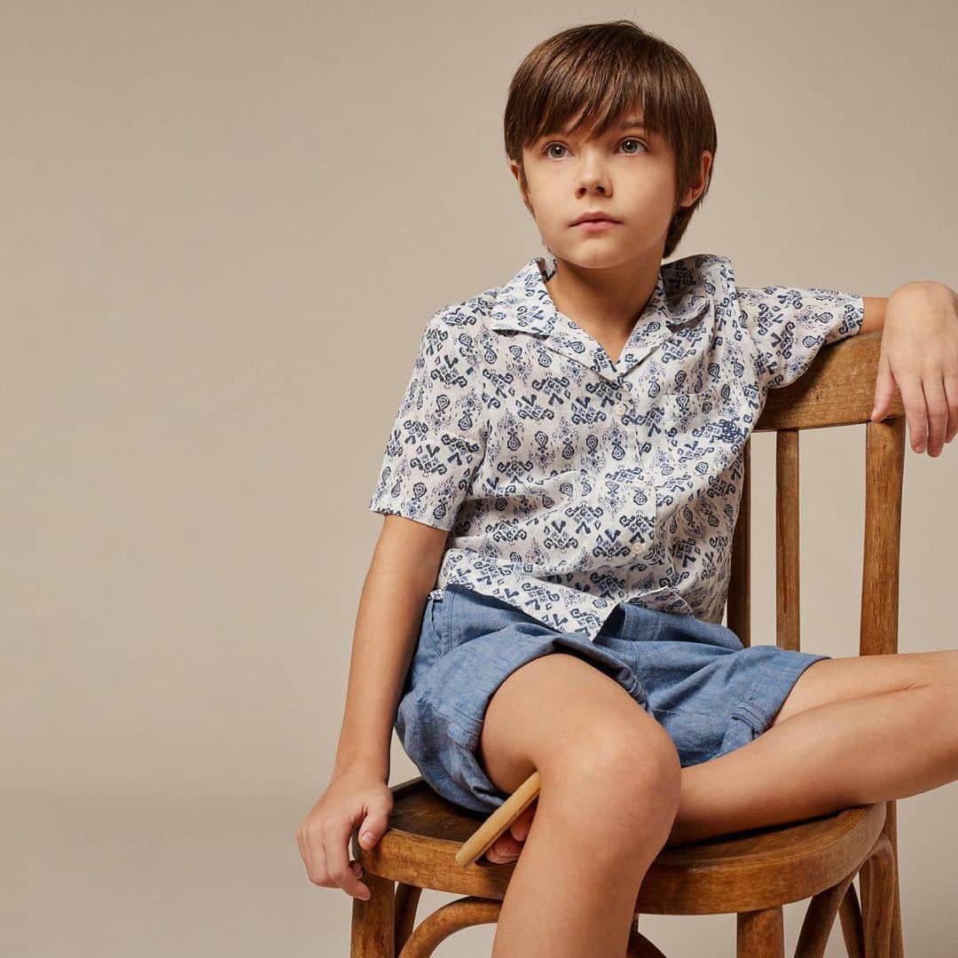 のインスタグラム：「Take a seat and let you embark in the Cruise Collection ! #bonpoint #cruise21 #boy #kids #newcollection」