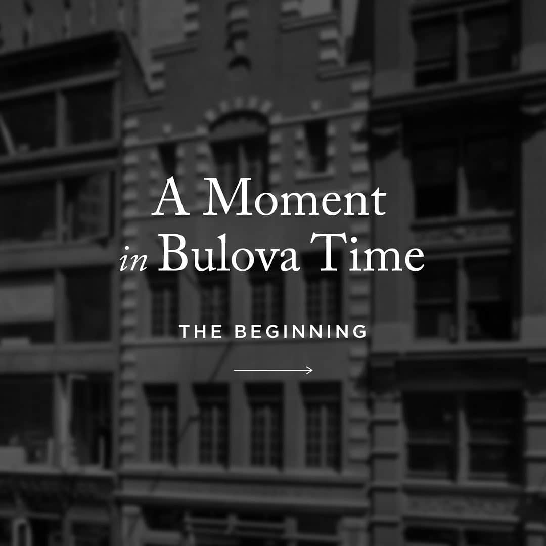 ブローバのインスタグラム：「In 1875, Joseph Bulova founded his first watchmaking company at 51-53 Maiden Lane in New York City. It was a popular shopping destination known for precious metals, stones, and timepieces when Mr. Bulova started his workshop.  #Bulova #ProudNewYorkers」