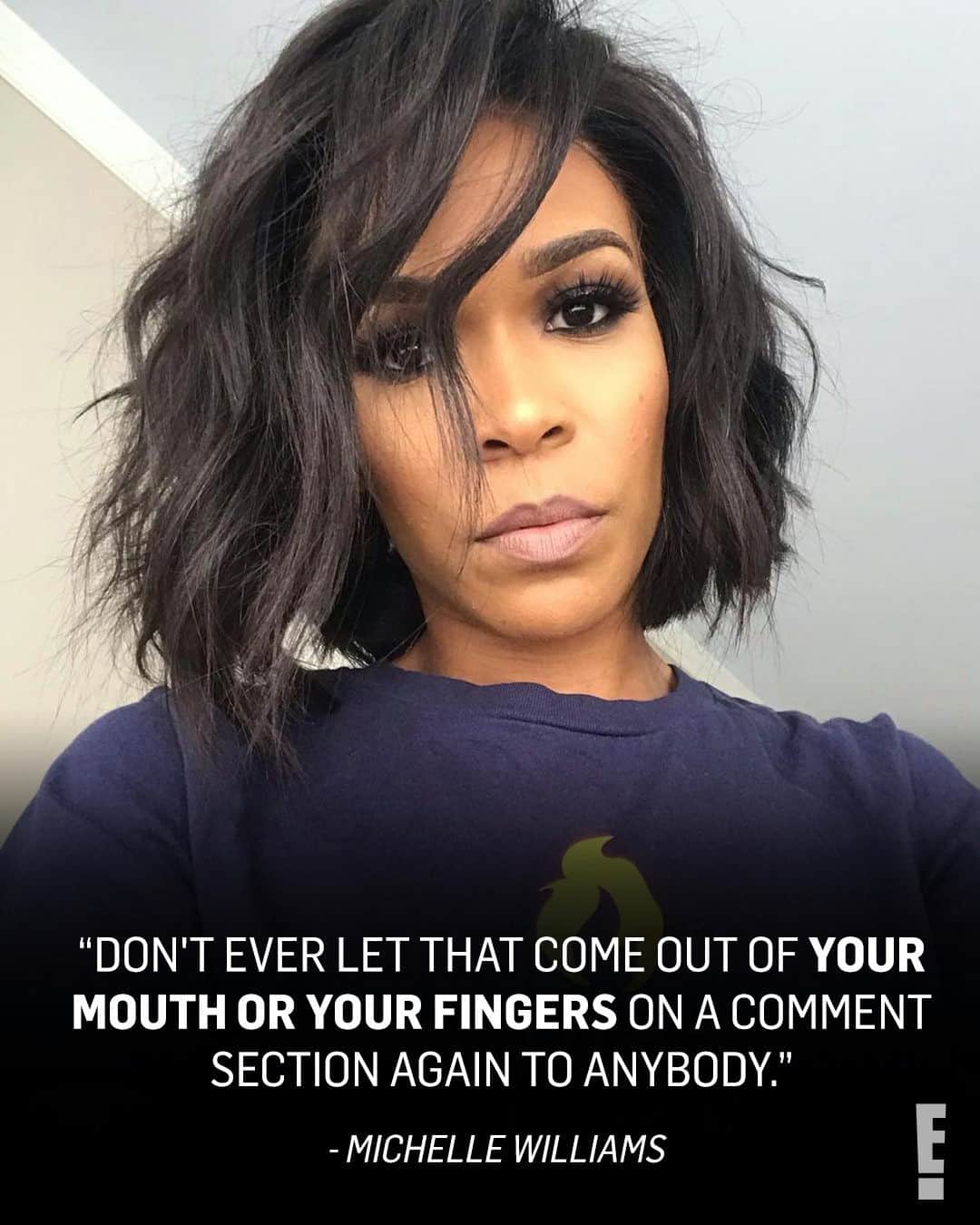 E! Onlineさんのインスタグラム写真 - (E! OnlineInstagram)「She buys her own diamonds and she buys her own rings, and she doesn't need your opinions on motherhood. ☝️ #DestinysChild alum Michelle Williams' spicy reply to a fan who said she "needs some children" is in our bio. (📷: Instagram)」1月20日 4時45分 - enews