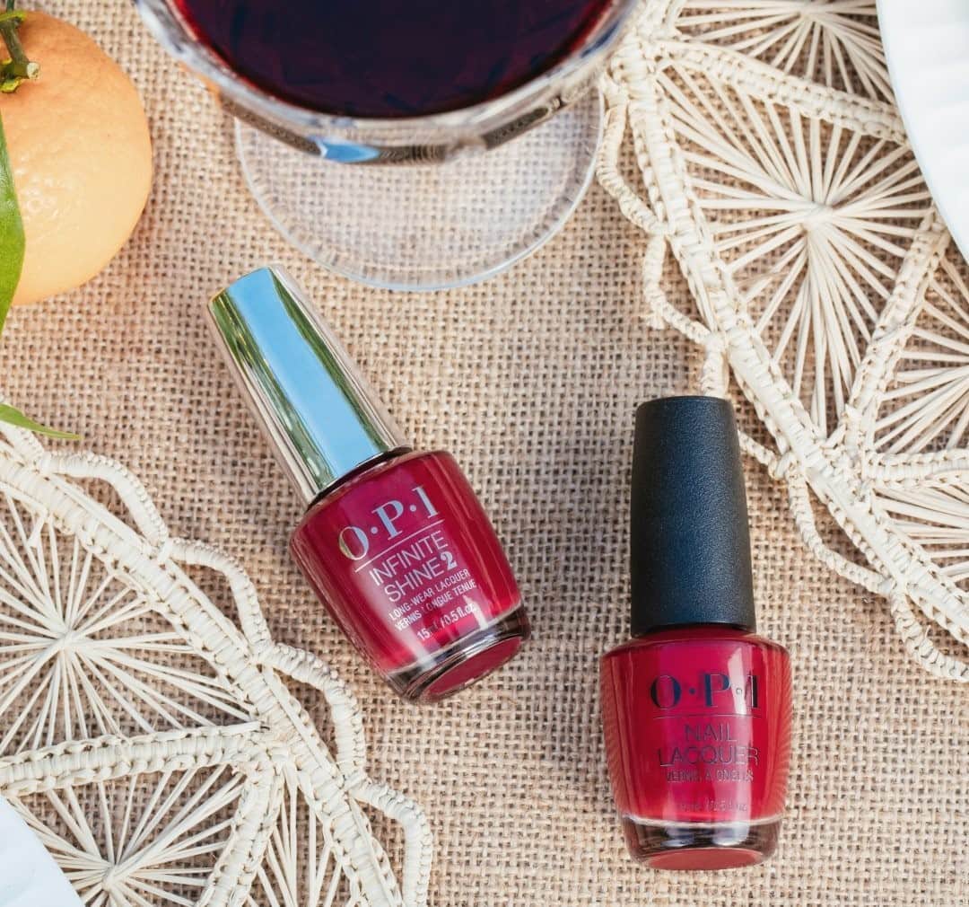 OPIさんのインスタグラム写真 - (OPIInstagram)「OPI founder @1stladyofcolors' favorite color is #red, so she created this deep burgundy for our original 30 shades. #MalagaWine takes inspiration from a hue of wine in the Malaga region of Spain. 🍷	  #40YearsofColor #ColorIsTheAnswer #RedMani #ValentineNails #TrendyNails #ValentineMani #NailTrends #NailGoals #notd #NailsOfInstagram #DIYNails #NailInspo #DarkNails #DarkMani #red」1月20日 5時00分 - opi