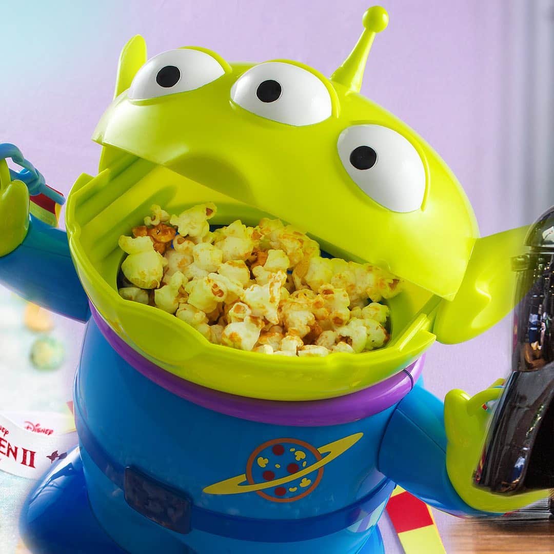 Walt Disney Worldのインスタグラム：「Happy #NationalPopcornDay! 🍿 We've rounded up some of our favorite past and present #popcorn buckets from Disney Parks around the world! Do you have a favorite popcorn bucket from a past trip?」