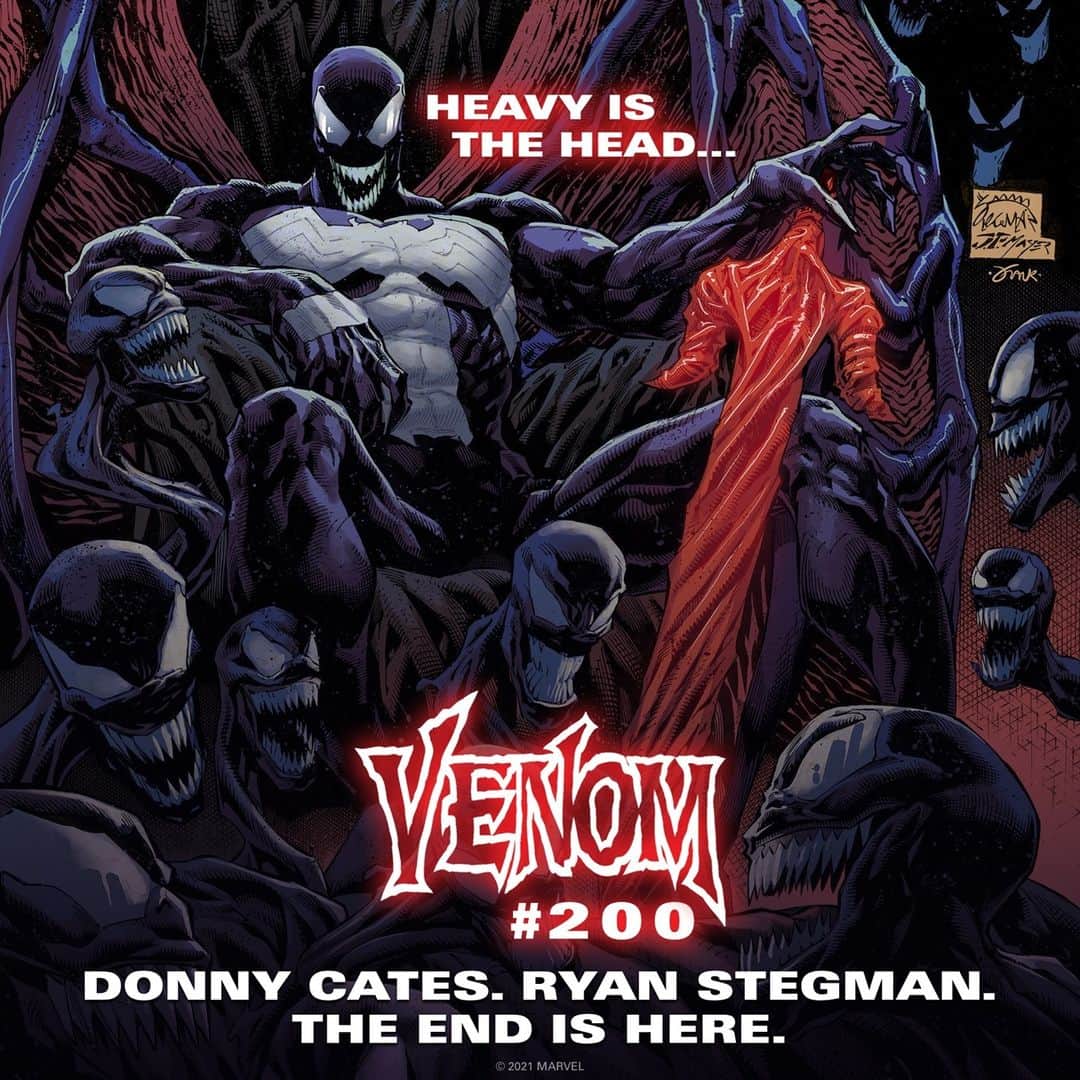 Marvel Entertainmentさんのインスタグラム写真 - (Marvel EntertainmentInstagram)「The final chapter of Donny Cates and Ryan Stegman's Venom saga is here! "Venom" #200 arrives this April.」1月20日 5時52分 - marvel
