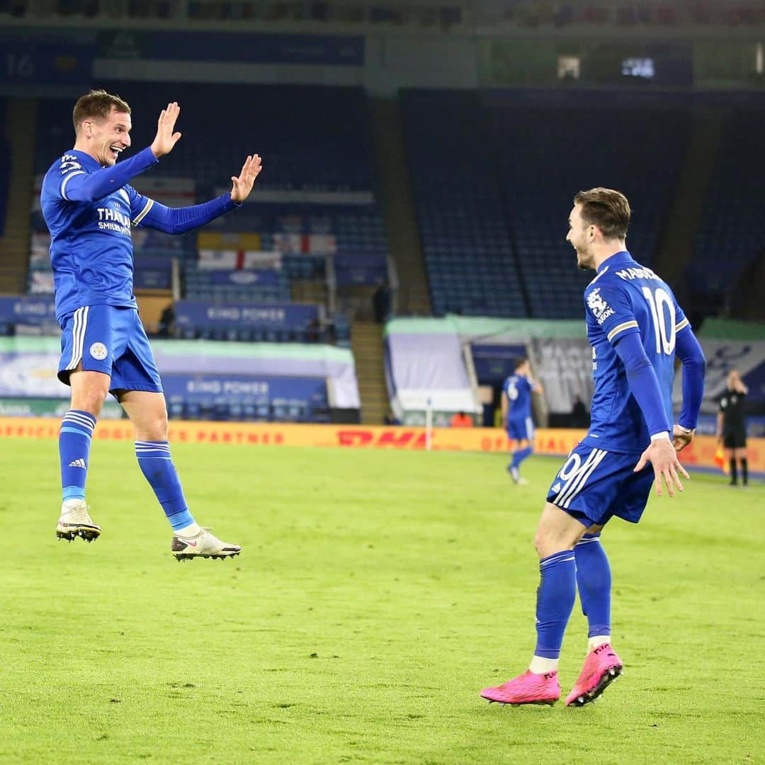 レスター・シティFCさんのインスタグラム写真 - (レスター・シティFCInstagram)「That Marc x Madders combo 🤝  #LeiChe • #lcfc • #PL」1月20日 6時10分 - lcfc