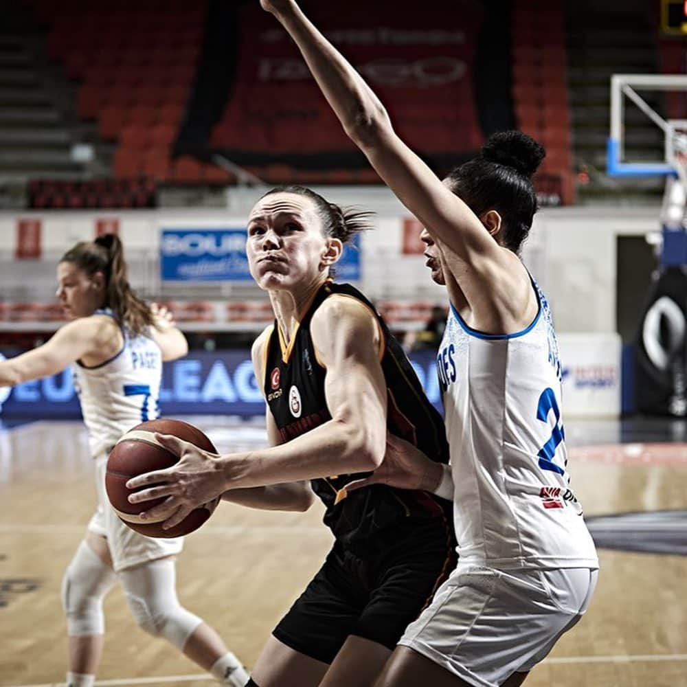 ガラタサライSKさんのインスタグラム写真 - (ガラタサライSKInstagram)「📸 78 - 59 galibiyetimizle sonuçlanan Basket Landes - #Galatasaray karşılaşmasından kareler. #SarayınSultanları」1月20日 6時21分 - galatasaray