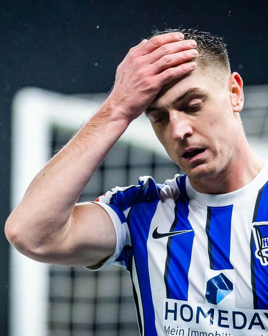 ヘルタ・ベルリンのインスタグラム：「Ein Abend zum Vergessen... 😶😵😭 . . #BSCTSG #HaHoHe #herthabsc」