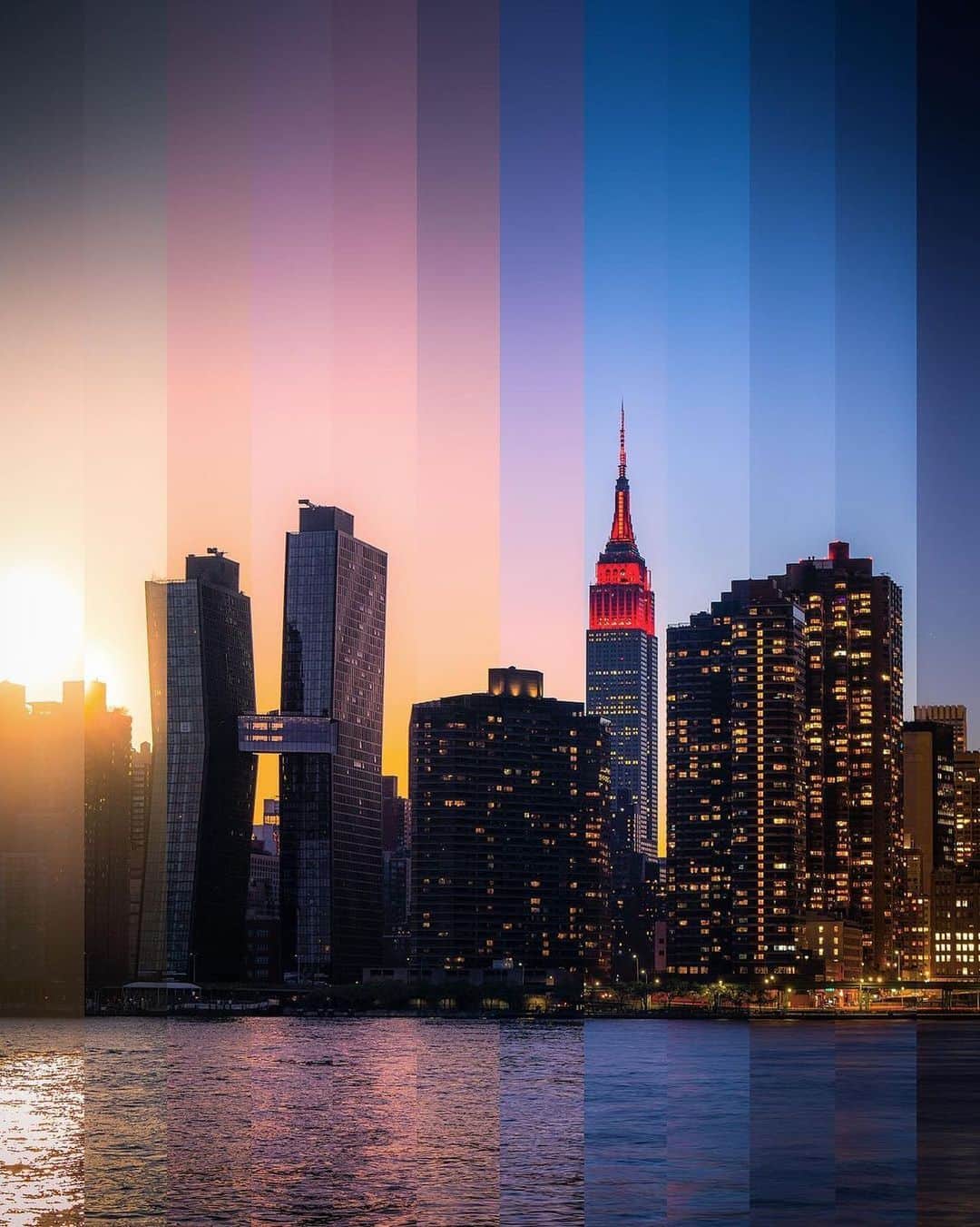 Empire State Buildingのインスタグラム：「The heart of NYC beats on tonight❤️ ⠀⠀⠀⠀⠀⠀⠀⠀⠀  We join President-elect @joebiden  in honoring all the Americans who lost their lives to COVID-19 in this national memorial service, with our dynamic red lights this evening. #COVIDMemorial ⠀⠀⠀⠀⠀⠀⠀⠀⠀  At 9PM, our @aliciakeys #EmpireStateofMind light show will play once more, synced live on @iheartradio’s @z100NewYork. ⠀⠀⠀⠀⠀⠀⠀⠀⠀  📷: @zura.nyc #EmpireStateBuilding」