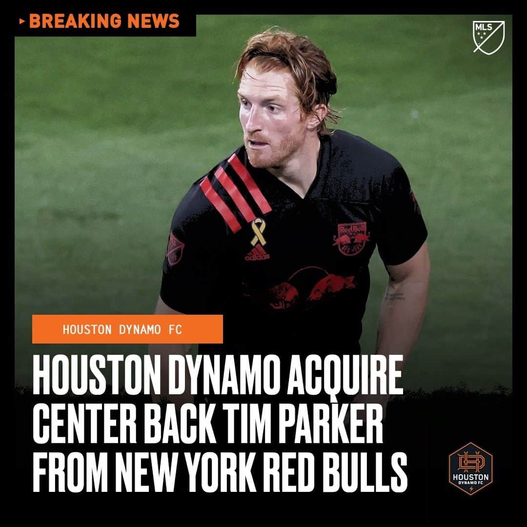 Major League Soccerさんのインスタグラム写真 - (Major League SoccerInstagram)「On the move! Tim Parker is headed to @houstondynamo via trade from New York Red Bulls.」1月20日 8時48分 - mls