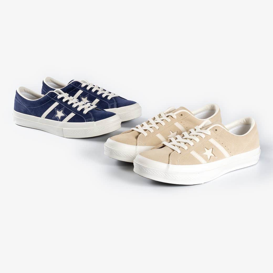 KICKS LAB. [ Tokyo/Japan ]のインスタグラム：「CONVERSE l "STAR&BARS SUEDE" l Available on the January 22nd in Store and Online Store. #KICKSLAB #キックスラボ」