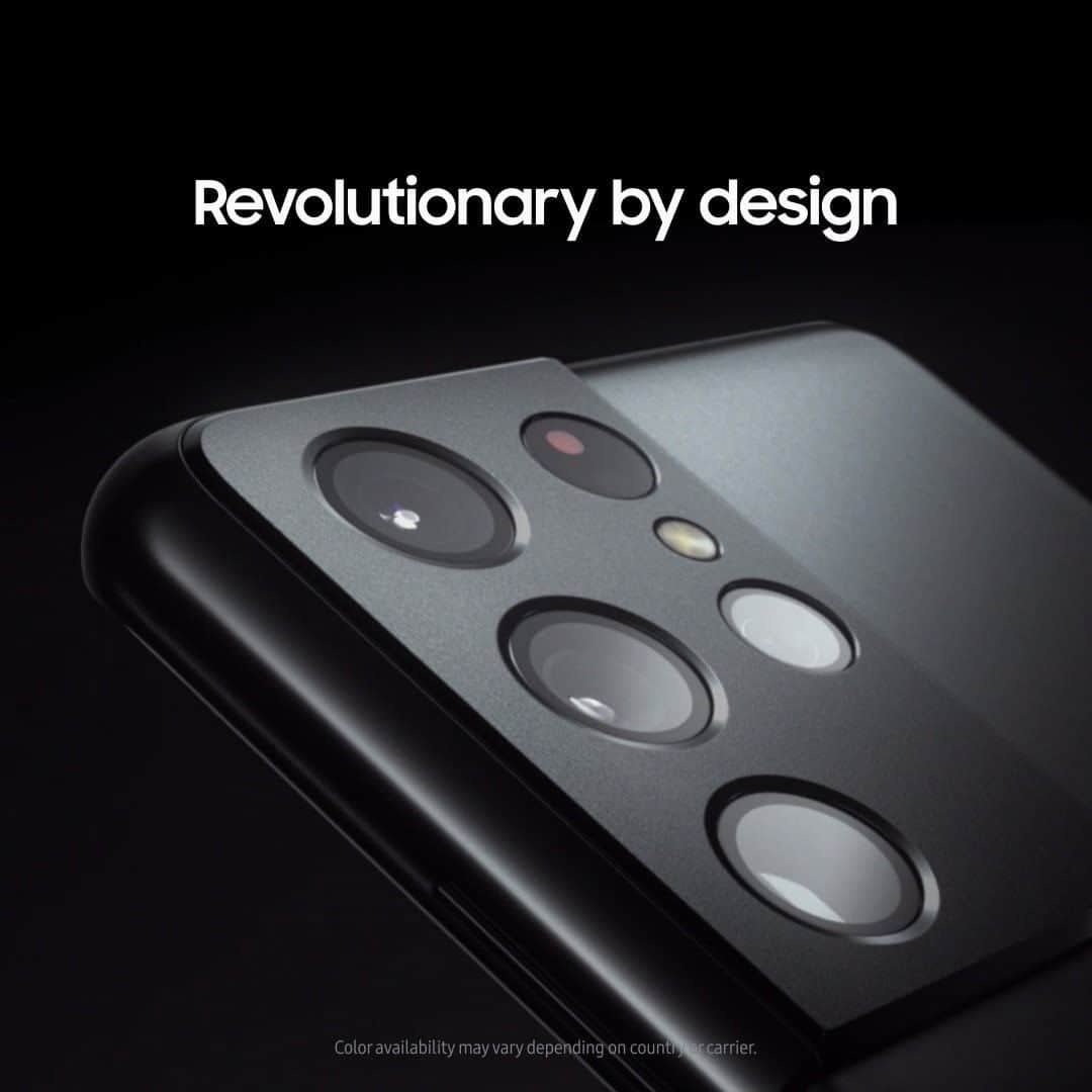 Samsung Mobileのインスタグラム：「A bold new camera design in a category of its own. #GalaxyS21 Ultra #SamsungUnpacked」