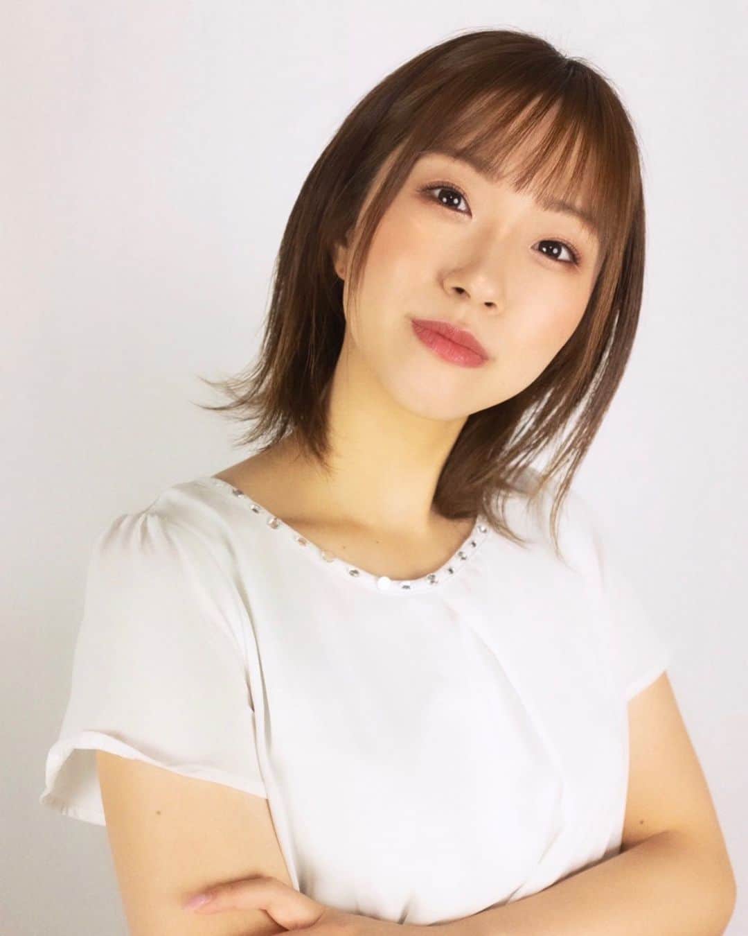 のインスタグラム：「* Shooting📸︎☺︎‪‪❤︎‬ #shooting#Simple#撮影でした#スタジオ#久しぶりの」