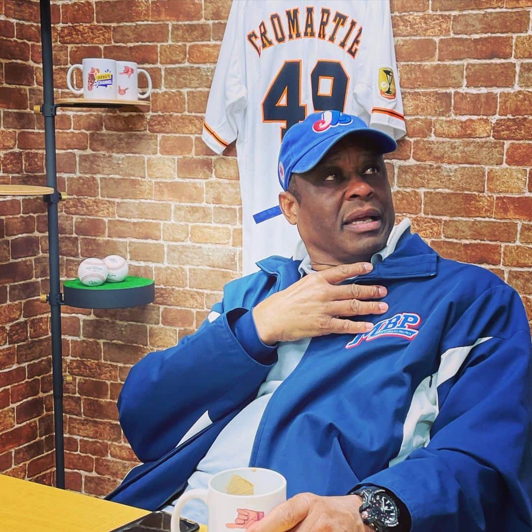 ウォーレン・クロマティのインスタグラム：「Great meeting!! #野球 #baseball #giants #ジャイアンツ #g党 #mlb #expos #montreal #クロマティチャンネル #クロマティ」