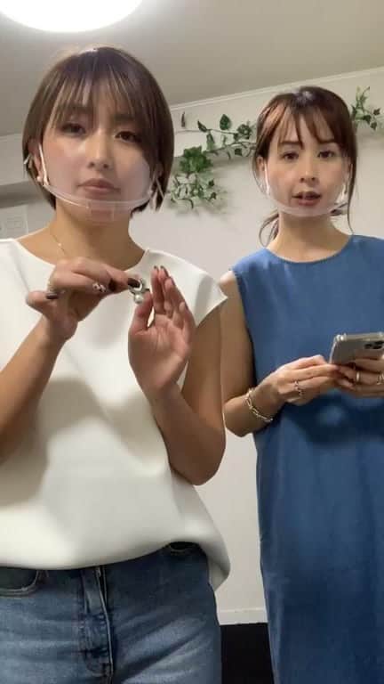乙黒えりのインスタグラム：「Blancのアクセサリーのインスタライブをさせていただきました！アクセサリーのサイズ感を是非ご覧になってください。  周期的なものなのかむくみとニキビが出てしまってお目汚しすみません😥」