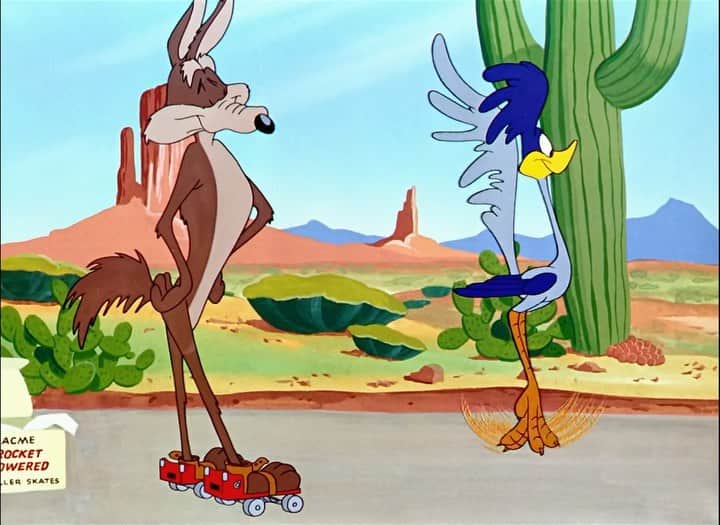 Looney Tunesのインスタグラム：「#looneytunes #cartoon #warnerbros #best #childhood #roadrunner #wileecoyote @bestcartoonstv」