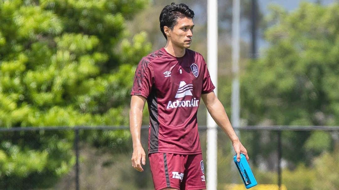 工藤壮人のインスタグラム：「⠀ G A M E D A Y 🔥 ⠀ 日本時間17:05キックオフ。 YouTubeでLIVE観れます！ #aleague #brisbaneroar #newcastlejets」