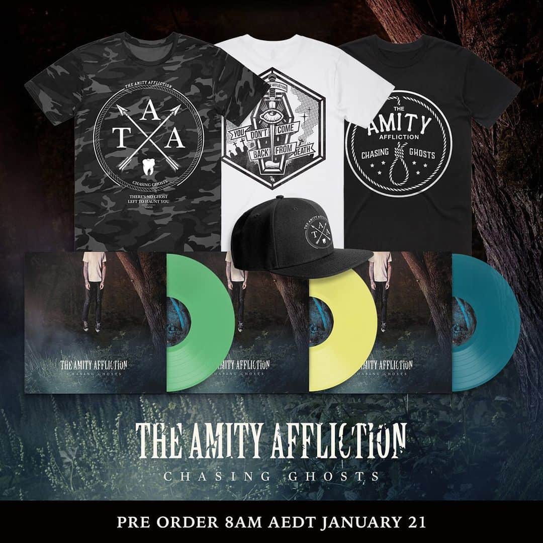 The Amity Afflictionさんのインスタグラム写真 - (The Amity AfflictionInstagram)「Thanks for waiting! Tomorrow morning from @24hundrednet 8:00am」1月20日 15時07分 - theamityaffliction