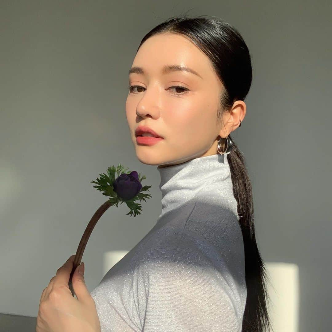 パク・ソラさんのインスタグラム写真 - (パク・ソラInstagram)「크💜립 미쵸💜 #안묻어나는거실화에요?😷 #3ce #출시전」1月20日 16時12分 - sora_pppp