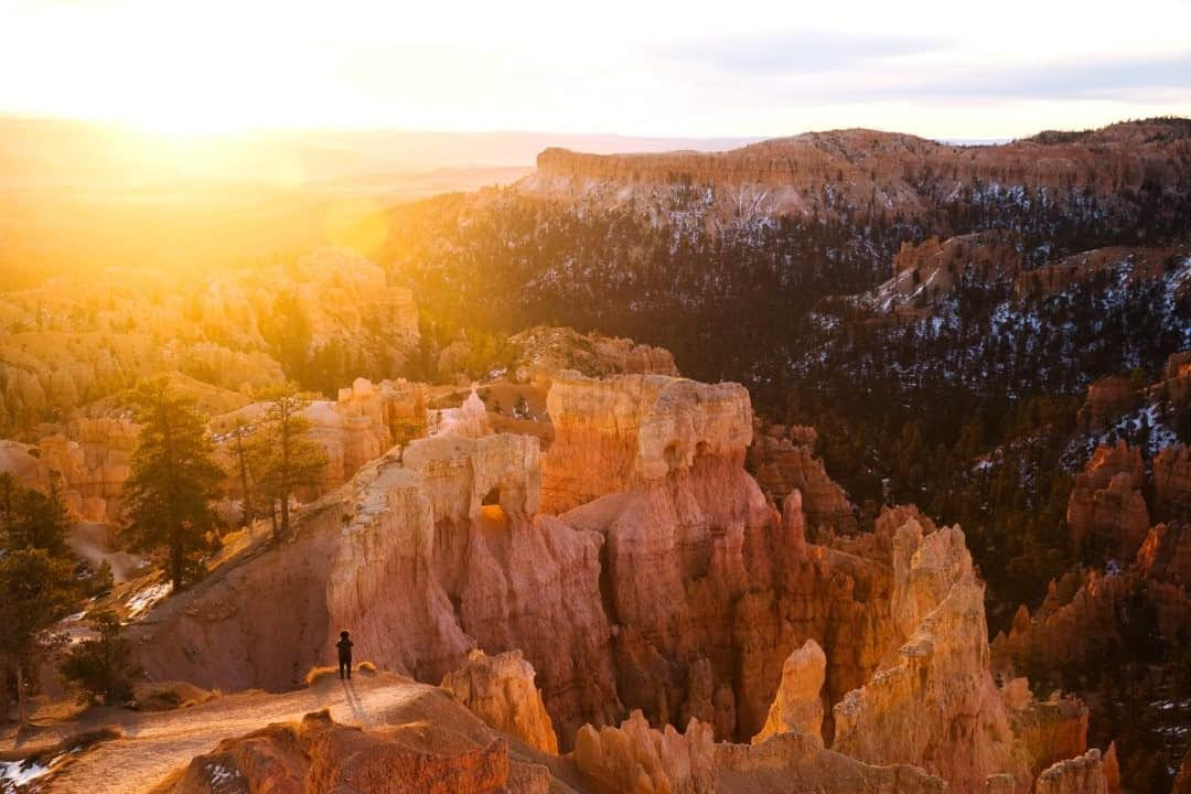 National Geographic Travelさんのインスタグラム写真 - (National Geographic TravelInstagram)「Photo by @jessicasample / Sunrise is perhaps the most magical time at Bryce Canyon and especially convenient if you can snag a cabin at the Lodge at Bryce Canyon, located inside the park. #brycecanyon」1月20日 16時39分 - natgeotravel