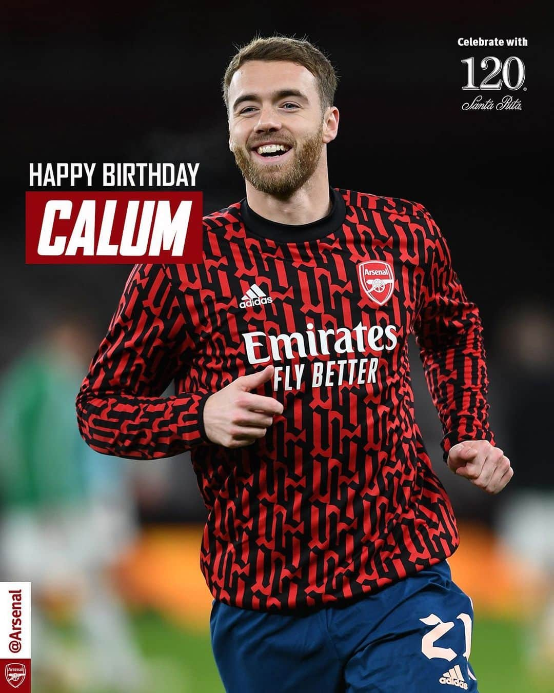 アーセナルFCさんのインスタグラム写真 - (アーセナルFCInstagram)「Happy birthday, Calum! 🎂🥳  #Arsenal #Chambers」1月20日 17時06分 - arsenal