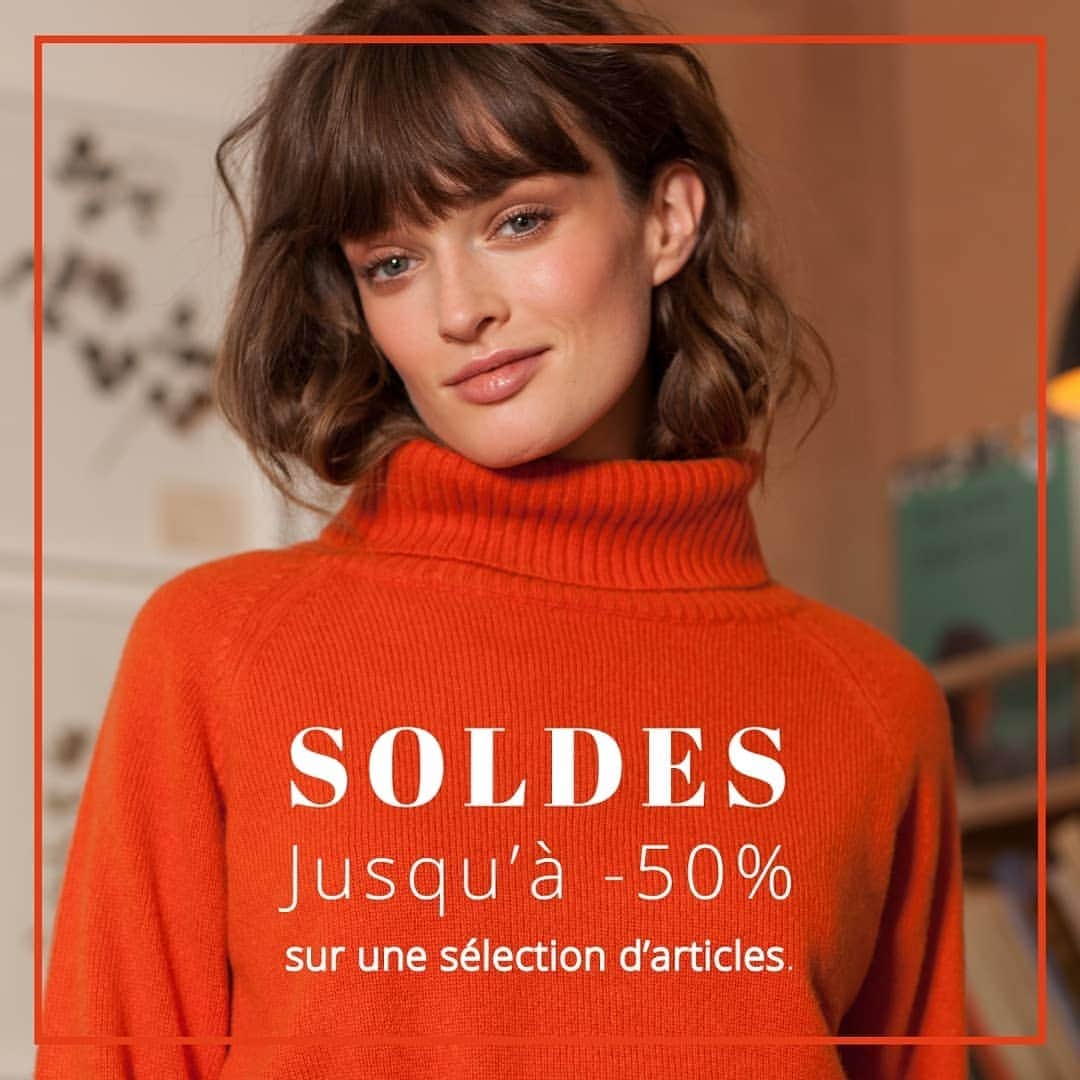 ベンシモンのインスタグラム：「SOLDES c'est parti ! 💫 ​Jusqu'à -50% sur une sélection de pièces de l'hiver, rendez-vous en ligne et dans nos boutiques ! (lien dans la bio)  ​🇬🇧 SALES let's go! 💫 Up to 50% off a selection of winter pieces, go online and in our boutiques! (link in the bio)  ​#bensimon #mode #tennis #soldes #fashion」