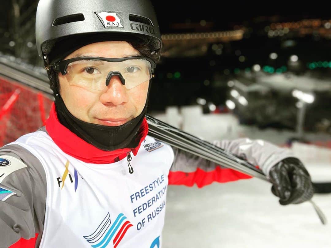 のインスタグラム：「🕶SWANS:FACEONE Freestyle ski AERIAL World cup Moscow #swans」