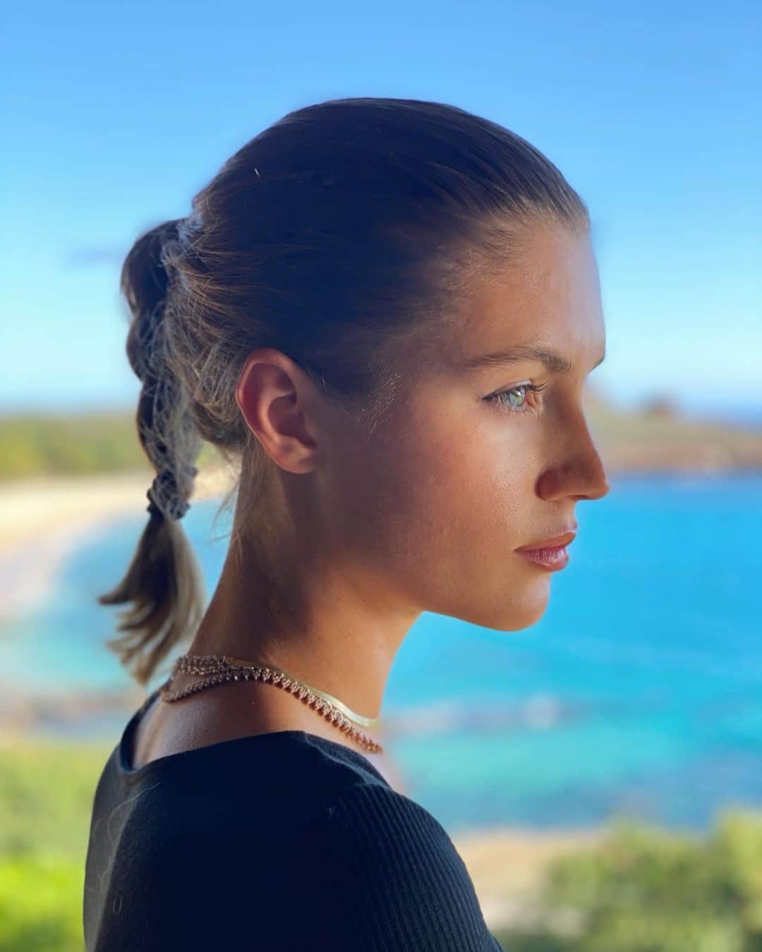 ヴァレリー・カウフマンのインスタグラム：「Winter blues 💙」