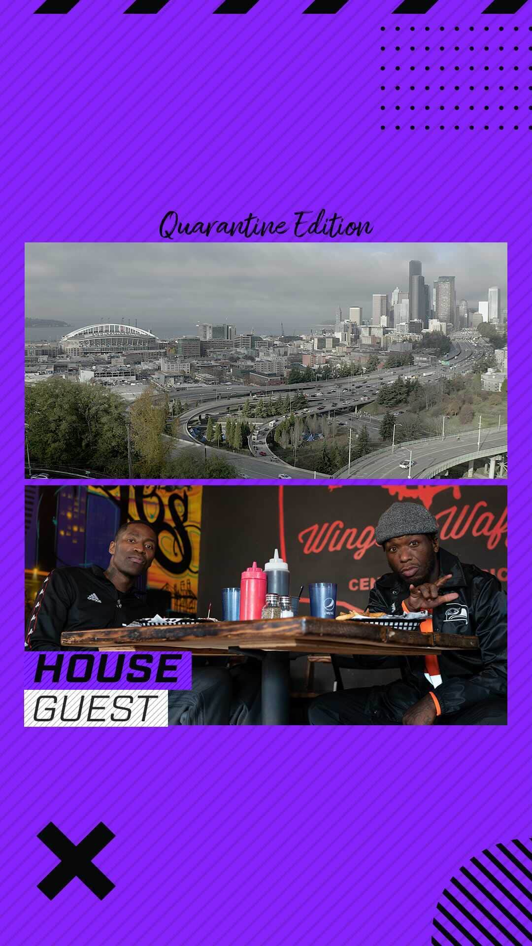 ネイト・ロビンソンのインスタグラム：「Houseguest season finale and it’s a special one. We’re in my city with the hometown legend! The one and only, Jamal Crawford. Always love getting to chop it up with my big bro! Y’all ain’t gunna believe some of these stories. @playerstribune #holdat」