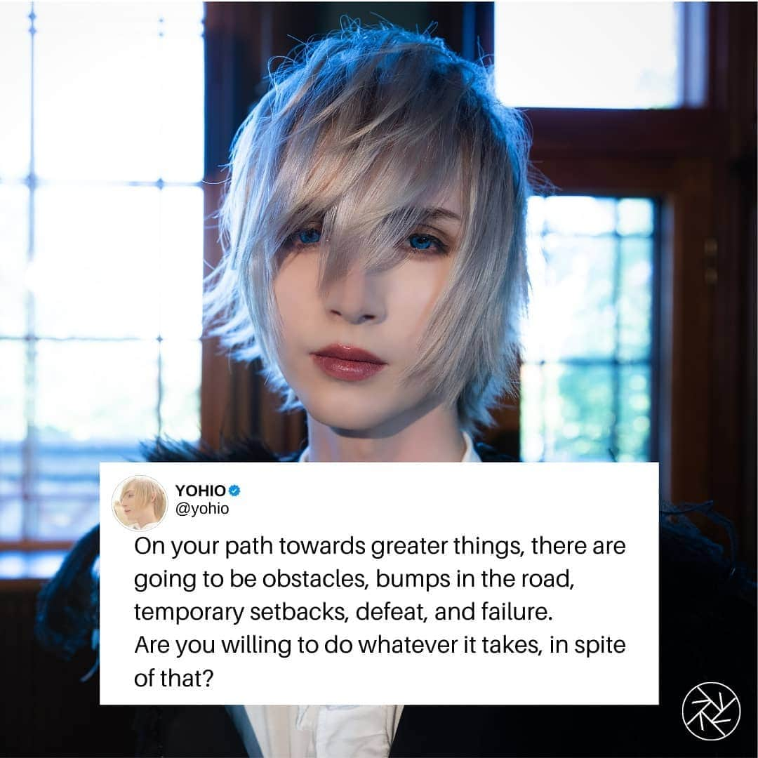 YOHIOのインスタグラム：「Are you willing to do what it takes?  Comment your goals for 2021 👇  ---- #YOHIO #YOHIO2021 #goals #motivation」