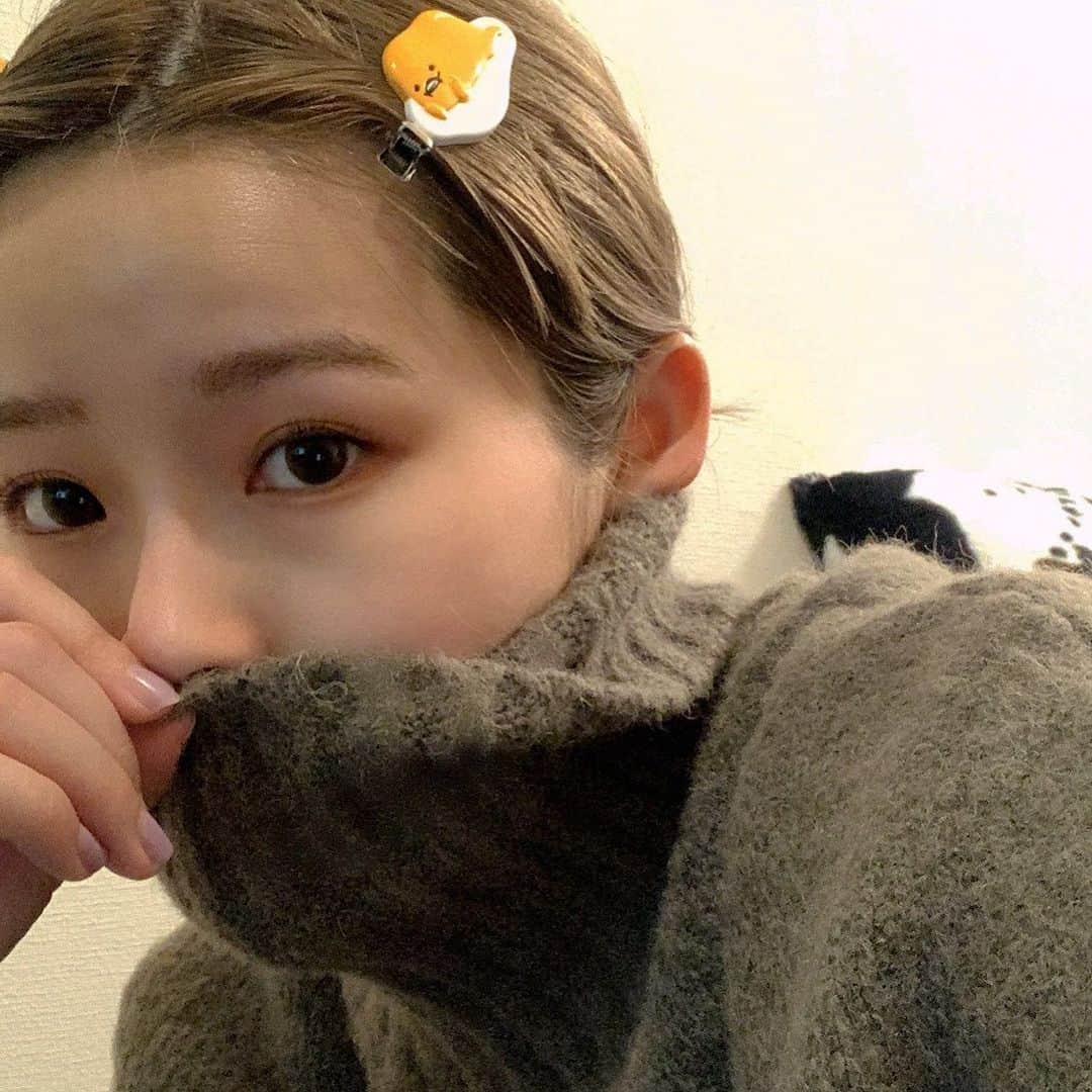 のインスタグラム：「ぐでたま🍳 #ぐでたま#셀카」