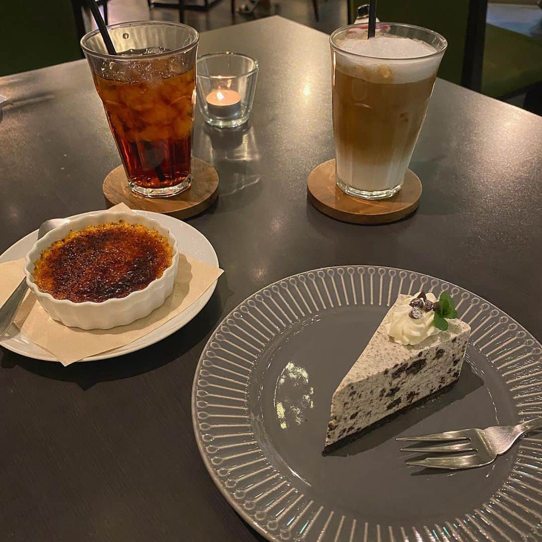 YUUGAさんのインスタグラム写真 - (YUUGAInstagram)「. . また、ここのカフェ行きたいなぁ☕ . . オレオチーズケーキと クレームブリュレがとっても美味しかった！♡ . . . #カフェド武 #カフェ #カフェ好きな人と繋がりたい #cafe #café #cafestagram #instagood #instagram #instalike #instadaily #instafood #instamood #instaphoto #instapic #photo #pic #food #foodstagram #l4l #followme #tokyo #tokyocafe #harajuku #東京カフェ #東京 #原宿カフェ #原宿グルメ #原宿スイーツ #カフェ巡り」1月20日 21時26分 - yuuga1024