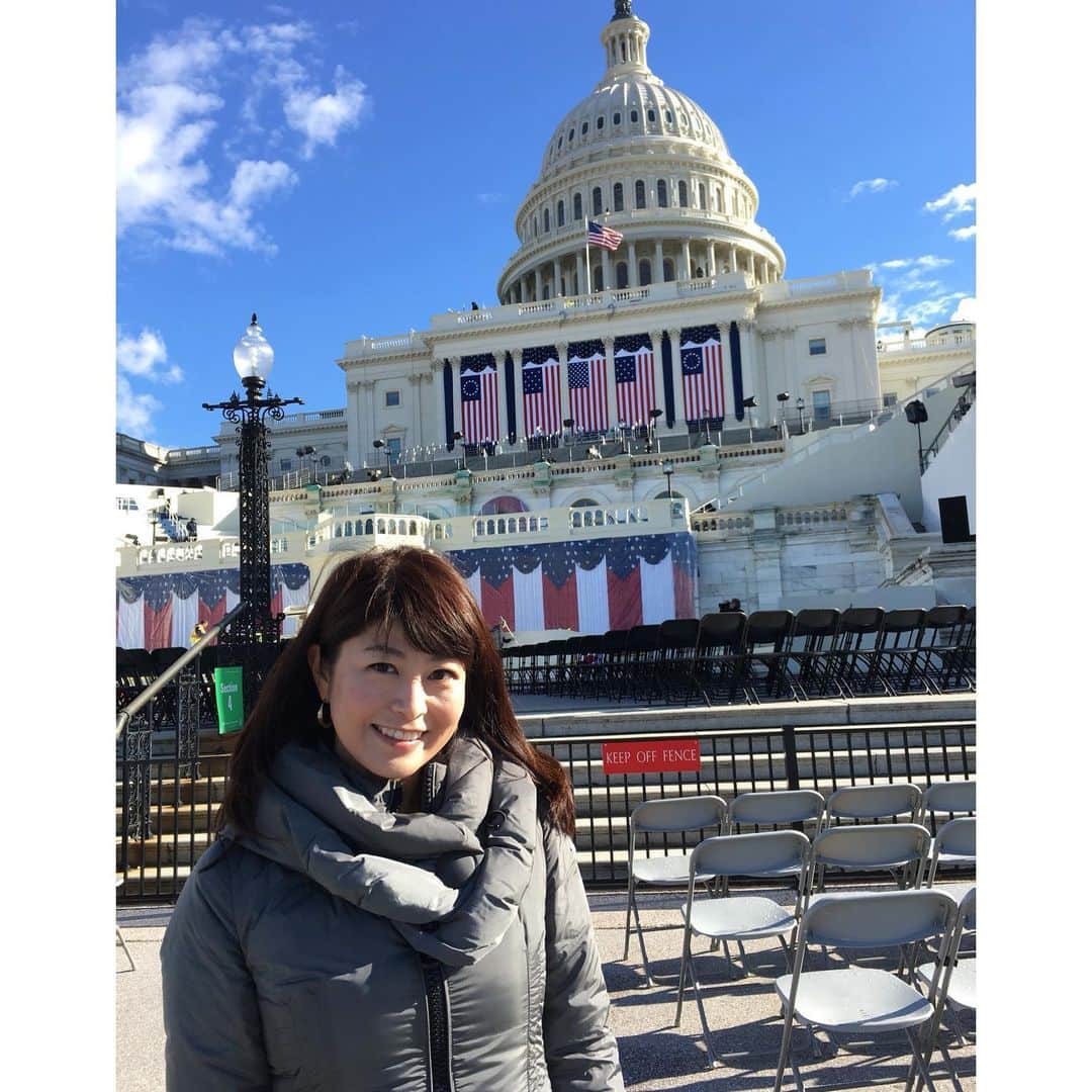 森麻季のインスタグラム：「4年前かぁ 懐かしいです  #ウェークアップぷらす にて #就任式 #そういえば2021年最初の投稿でした #今年もよろしくお願いします」