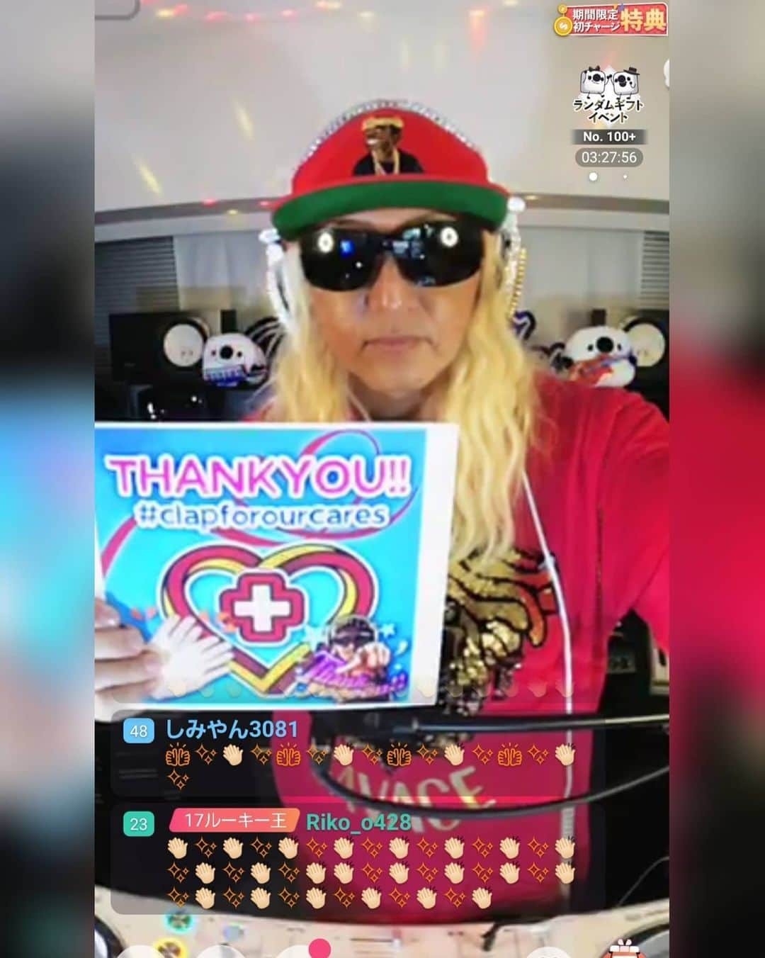 DJ KOOさんのインスタグラム写真 - (DJ KOOInstagram)「17 Live！！ #医療従事者の方々へ感謝 をこめて3分拍手！！ライブ配信を通して、参加してくれた皆さんの沢山の感謝をおくらせて頂きました。   #17live #stayhome #clapforourcarers   #DJKOO」1月20日 21時55分 - dj_koo1019