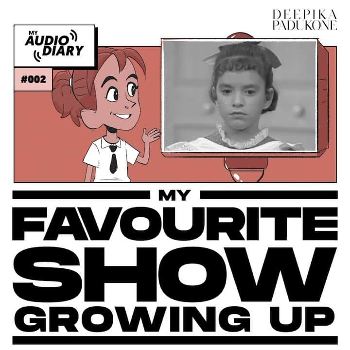 ディーピカー・パードゥコーンのインスタグラム：「Which show do you miss watching?  #childhoodmemories」