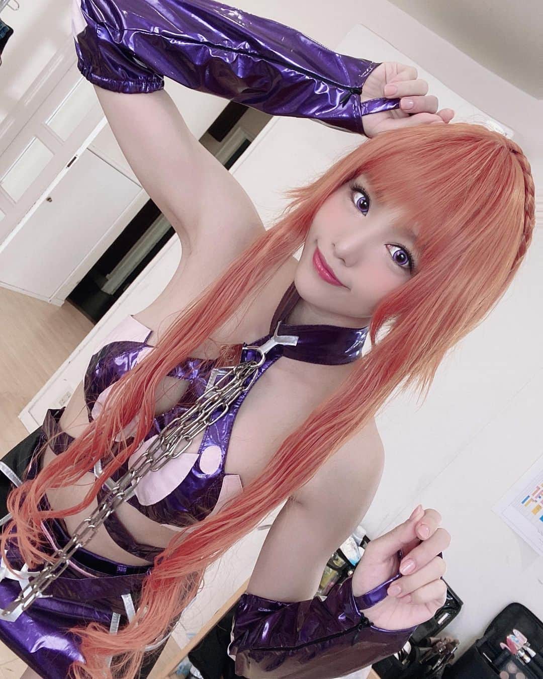 涼美ほのか（君色花音）のインスタグラム：「今日はデート・ア・ライブのコスプレしたよ👏🏻👏🏻👏🏻 初めての本格コスプレ🥰  八舞耶倶矢(やまいかぐや)ちゃん💓  #写真#photo#エモい#av女優#av#japan#discovertokyo#自撮り#粉我#时装#漂亮#化妝品#좋아요#팔로우#아웃핏#패션#머리스타그램#메이크#전신샷#오늘의훈녀#コスプレ#コスプレイヤー#デートアライブ #八舞耶倶矢」